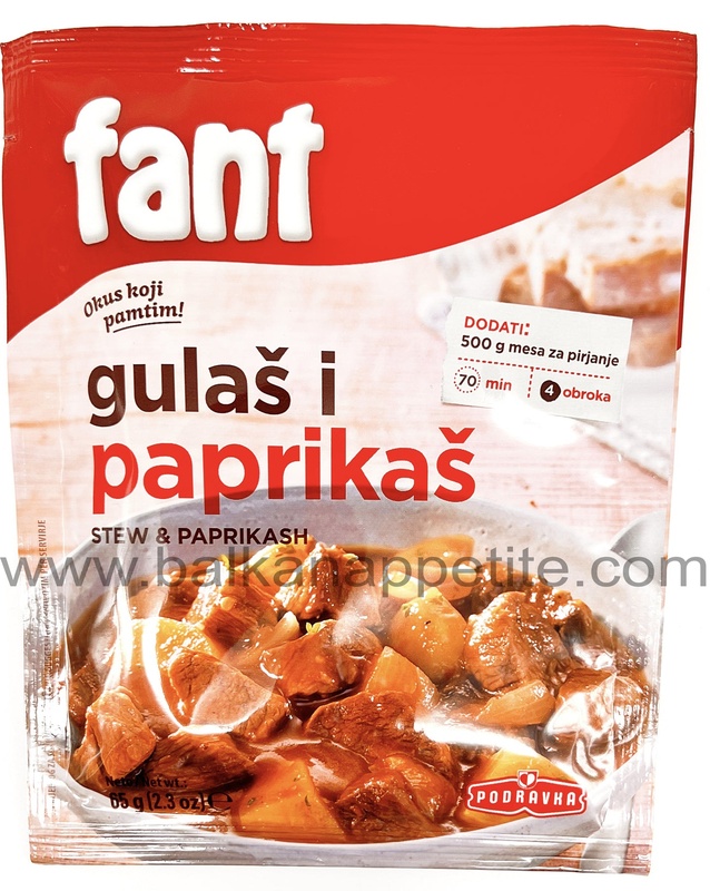 Podravka Fant Seasoning Mix For Stew And Paprikash 2.3 Oz
