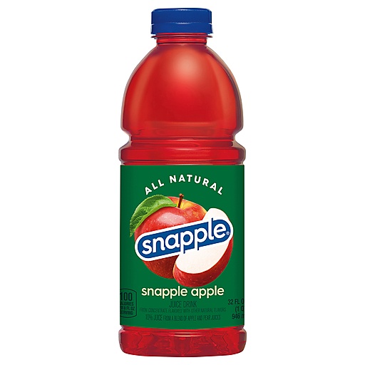 Snapple Juice Drink, Apple 32 Fl Oz