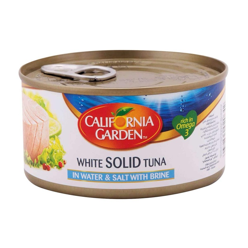California Garden Tuna Sunflower Oil 185G