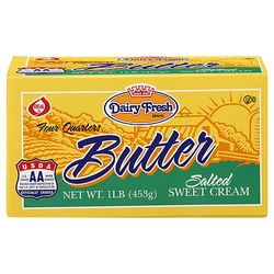 Dairy Fresh Butter, Salted, Sweet Cream