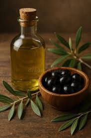 Natural Black Olives With Oil 400 G