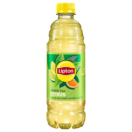 Lipton Green Tea, Citrus 16.9 Fl Oz