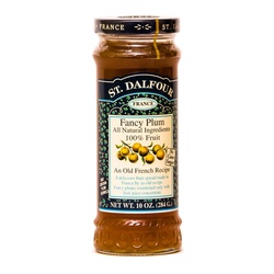 St Dalfour All Natural Fruit Spread Fancy Plum, 10 Oz