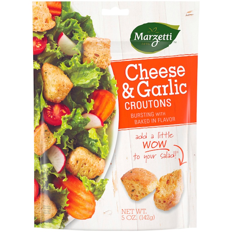 Marzetti Cheese & Garlic Croutons 5 Oz. Bag