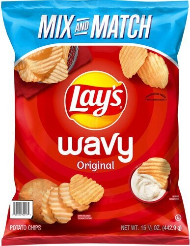 Lay's Wavy, Original, Potato Chips