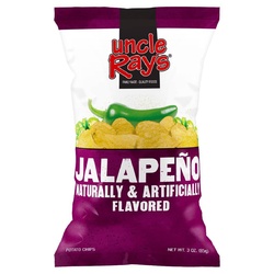 Uncle Ray's Potato Chips, Jalapeno 4.25 Oz