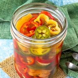 Hot Pickled Peppers