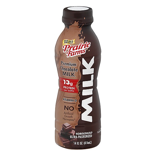 Prairie Farms Premium Chocolate Milk UHT - 14 Fl Oz