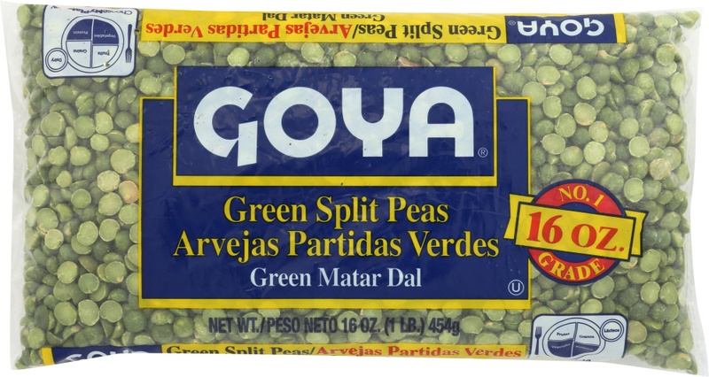 Goya Green Split Peas 16oz