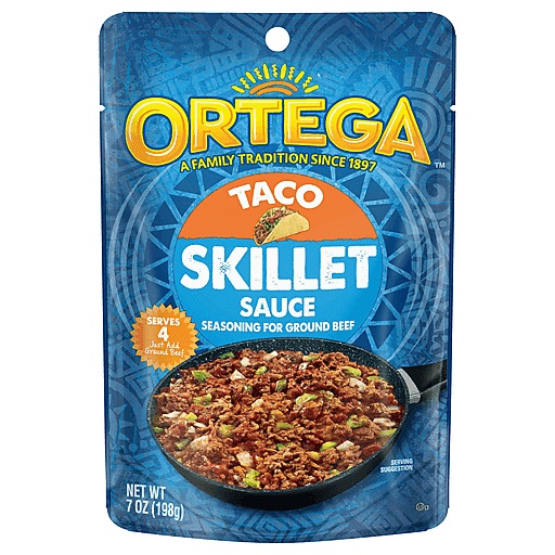 Ortega Skillet Sauce, Taco 7 Oz