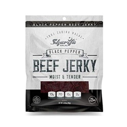 Sharifa Halal Beef Jerky Black Pepper 80g