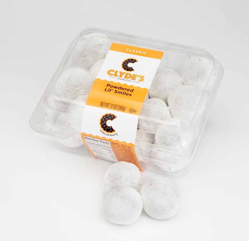 Clyde's Classic Powdered Lil Smiles Donuts 12 Oz