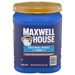 Maxwell House Coffee, Ground, Medium, Original Roast 43.1 Oz