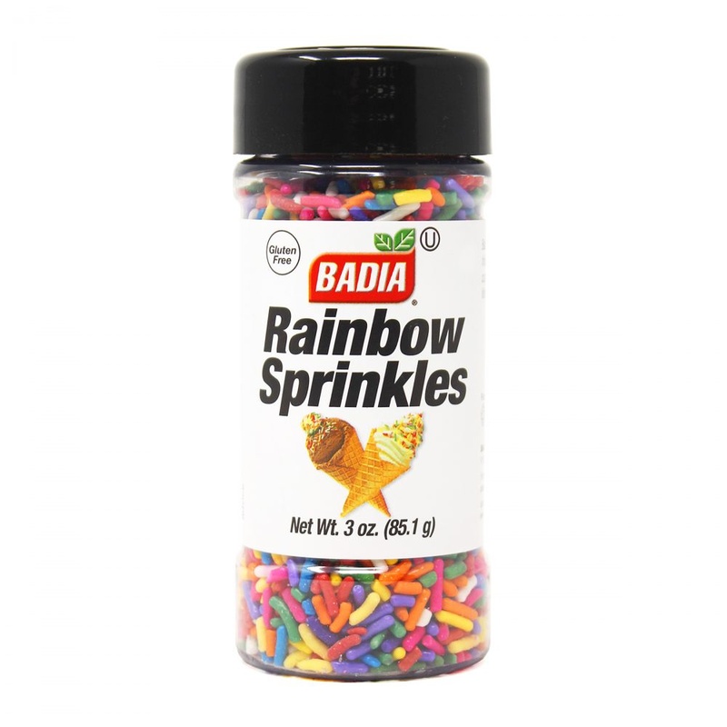 Badia Rainbow Sprinkles 3 Oz