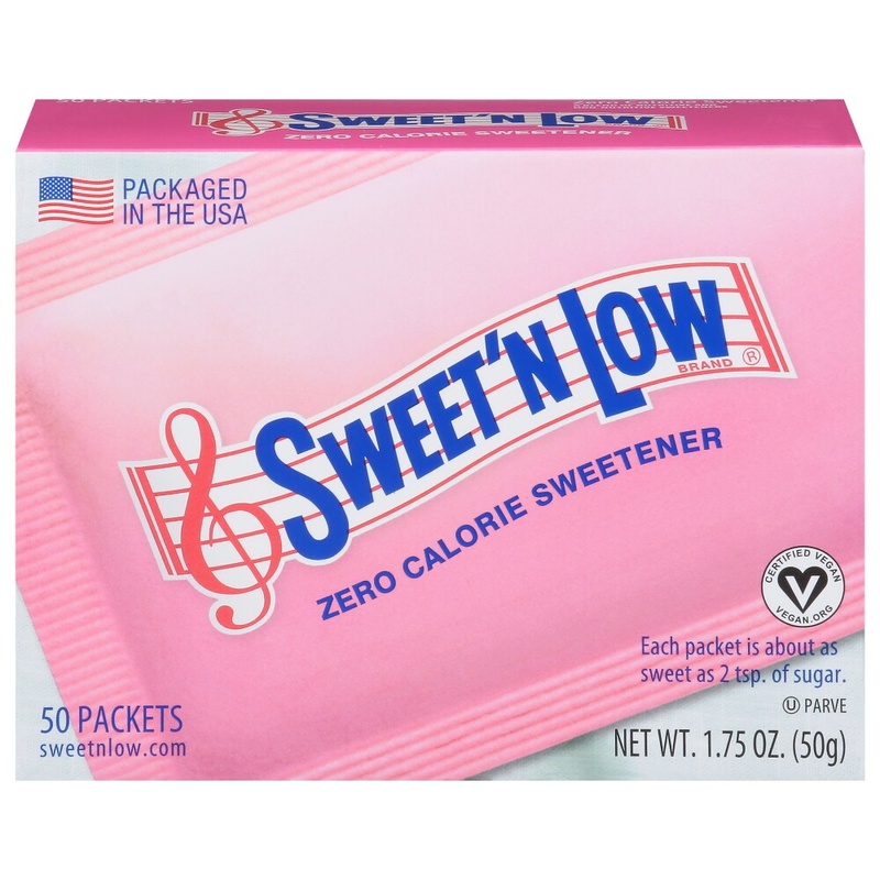 Sweet 'N Low Zero Calorie Sweetener 50 Ct Box