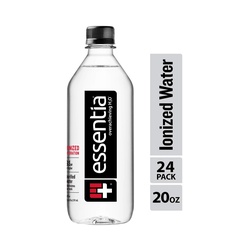 Essentia Water LLC Bottled Ionized Alkaline 99.9% Pure, Infused With Electrolytes, 9.5 pH Or Higher A Clean, Smooth Taste, 20 Fl Oz