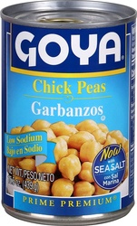 Goya Chick Peas Low Sodium 15.5 Oz