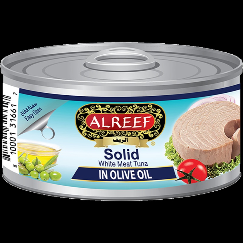 Alreef Solid White Meat Tuna In Olive Oil