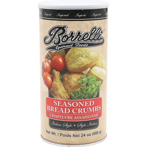 Borrelli Bread Crumbs Seasoned