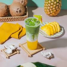 Coconut Milk With Pineapple Flavour