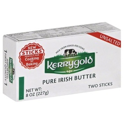Kerrygold Grass-Fed Pure Irish Unsalted Butter Sticks - 8oz/2ct