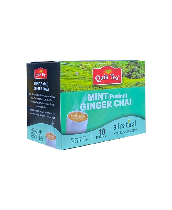 Quik Tea Mint Ginger Chai - 240g
