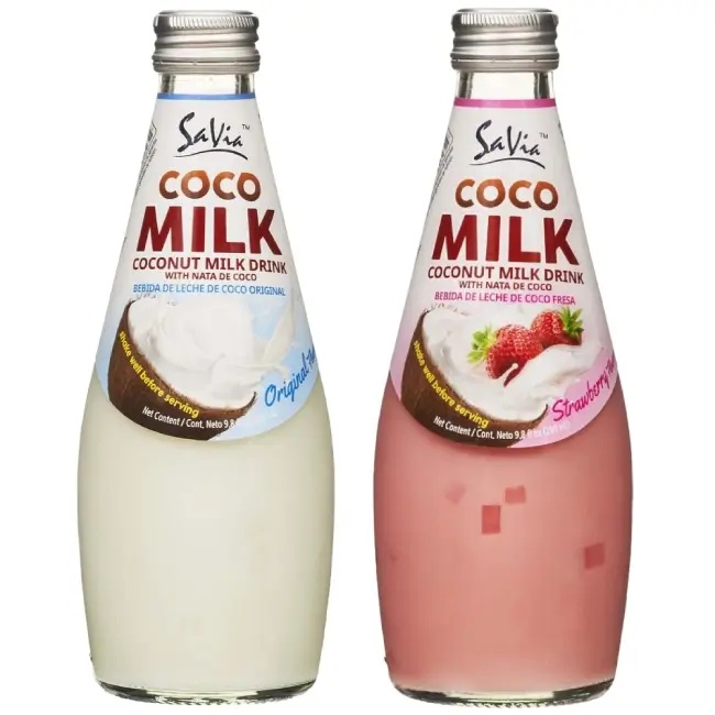 Savia Coco Milk - Coconut Milk - Glass Bottle