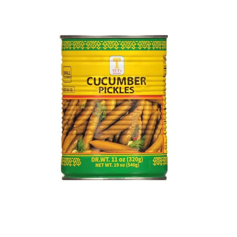 Tut's Small Cucumbers Cucumber Pickles 19 Oz