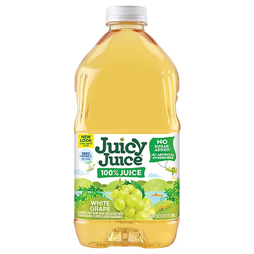 Juicy Juice 100% - White Grape Bottle 64.00 Fl Oz