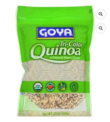 Goya Organic Tri Color Quinoa 12Oz