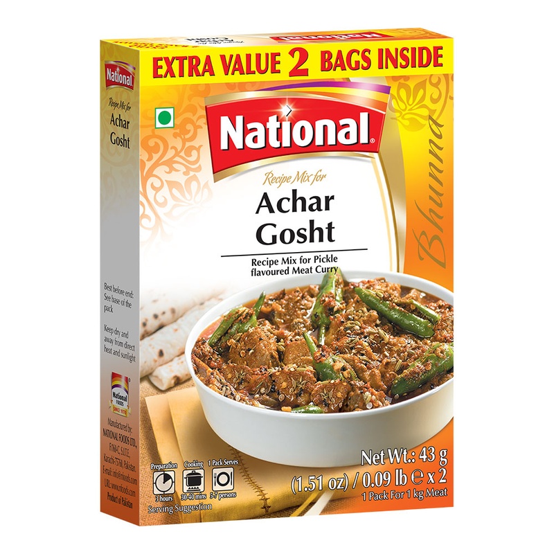 National Achar Gosht Recipe Mix 50gm