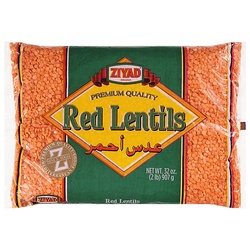 Ziyad Red Lentils 32 Oz