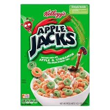 Apple Jacks Kelloggs & Cinnamon Cereal 286g