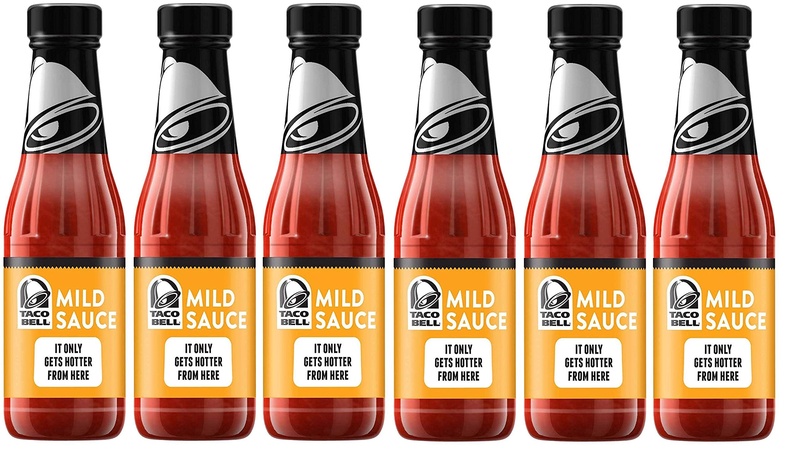 Taco Bell Mild Sauce, 7.5 Oz Bottle