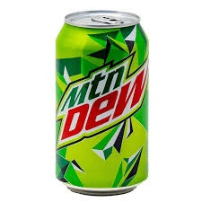 Mtn Dew Soda - Mountain