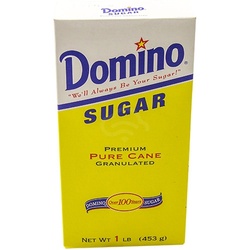 Domino Premium Pure Cane Granulated Sugar 1 Lb Box