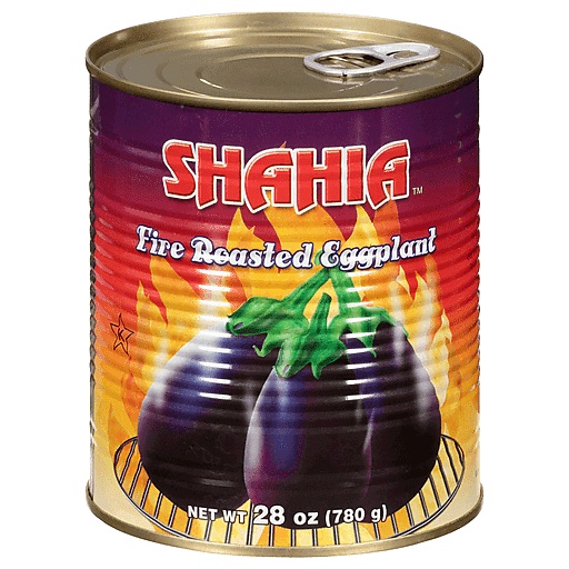 Shahia Eggplant, Fire Roasted 28 Oz