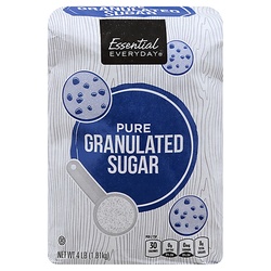 Essential Everyday Sugar, Granulated, Pure 4 Lb