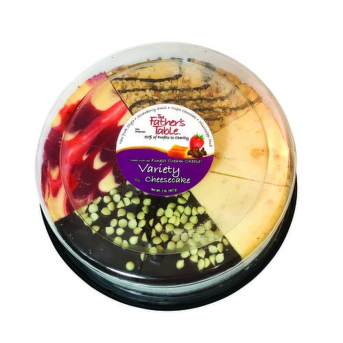 Father's Table Variety Sampler Cheesecake