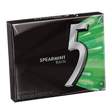 Spearmint Chewing Gum 5 Sticks