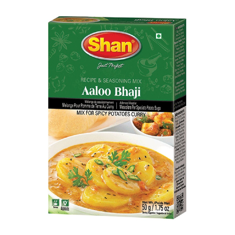 Shan Aaloo Bhaji Curry Mix 50g