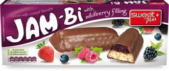 Jam Bi With Wildberry Jam Chocolate
