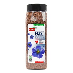 Badia Flax Seed, Organic, Whole 22 Oz