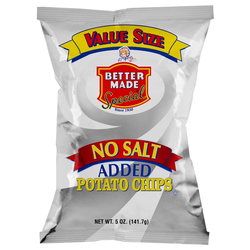 Better Made No Salt Added Potato Chips