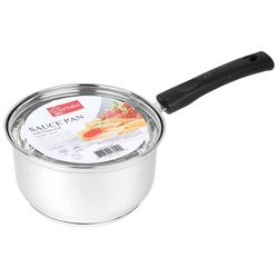 Saucepan WITH/handle glass Lid 1.69qt