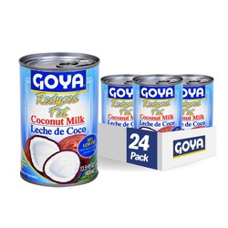 Goya Coconut Milk, Reduced Fat 13.5 Fl Oz