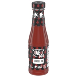Taco Bell Diablo Sauce, 7.5 Oz Bottle