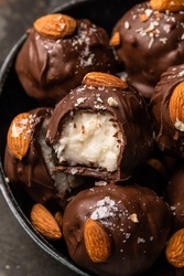 Almond Joy Candy, Gluten Free, Bar Coconut And Chocolate