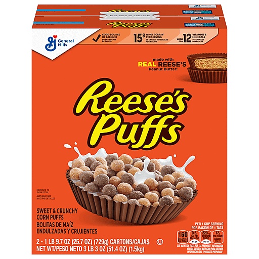 General Mills Cereal Reese's Puffs