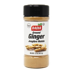 Badia Spices - Ground Ginger - Case Of 12 - 1.5 Oz